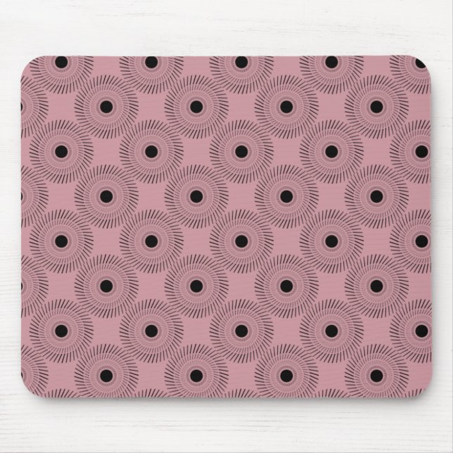 Moderne Charm Mousepad, rosa Mousepad (Vorne)