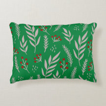Moderne chic Coussin d'accents floraux