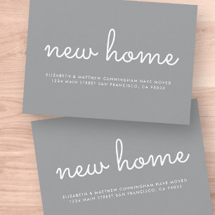 Moderne Chic et amusant Nouvelle carte Faire-part