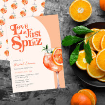 Moderne Chic-Liebe im First Spritz Brautparty