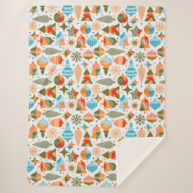 Moderne Chirsmtas Sherpadecke (Vorderseite)