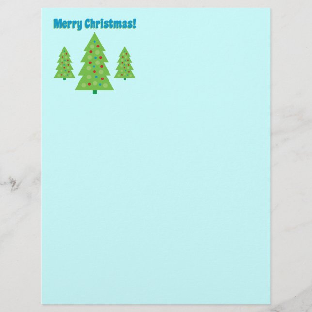 Moderne Christbaumkunst (Vorderseite)