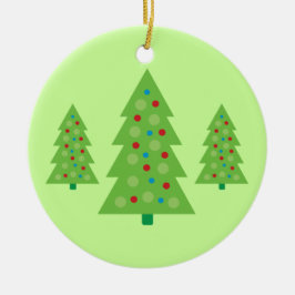 Moderne Christbaumkunst Keramik Ornament