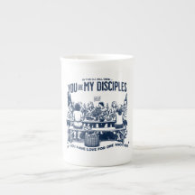 Moderne christliche Tasse mit inspirierendem Bibel