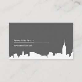 Moderne City Real Anwesen Business Card Visitenkarte