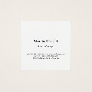 Moderne Classique Professionnel Noir & Blanc