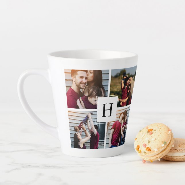 Moderne Collage 5-Foto Milchtasse (Beispiel)