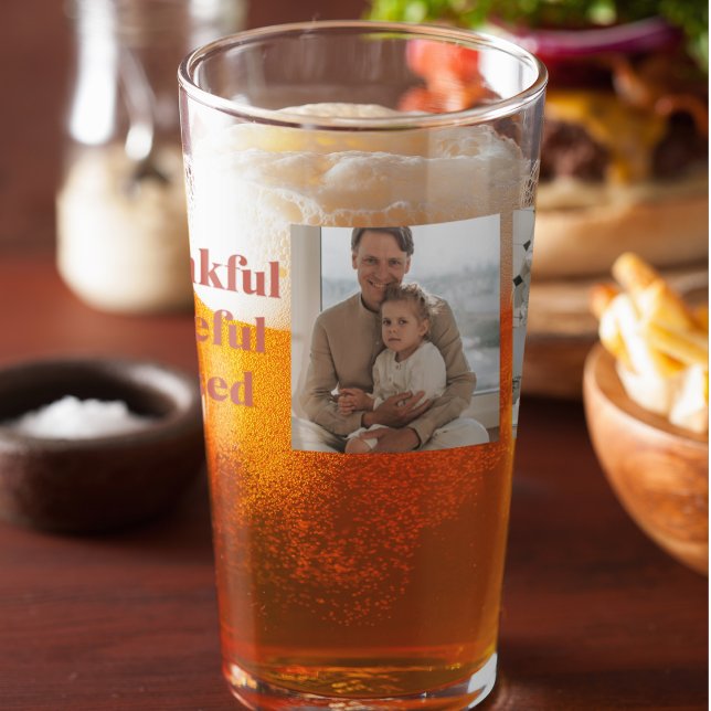 Moderne Collage Drei Foto | Glückliches Erntedankf Glas (Von Creator hochgeladen)