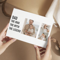 Moderne Collage-Foto | Geschenk für den Vater