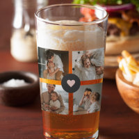 Moderne Collage Personalisiertes Familienfoto-Gesc