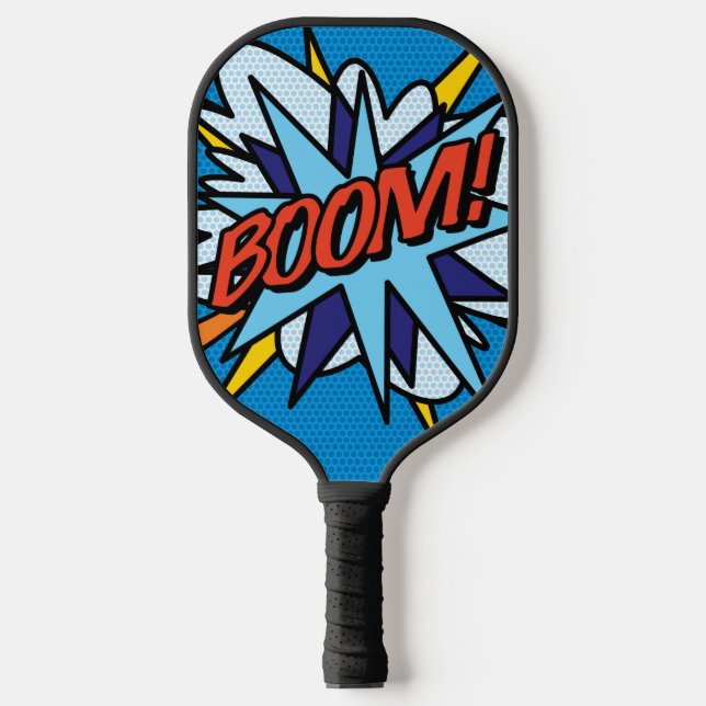Moderne Comic-Buchhandlung BOOM Pickleball Schläger (Vorderseite)