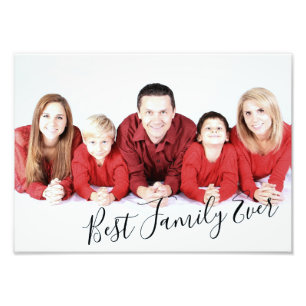Moderne Coole Beste Familie je Fotodruck