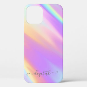 Moderne Coole Girly Elegant Holographic Case-Mate iPhone Hülle