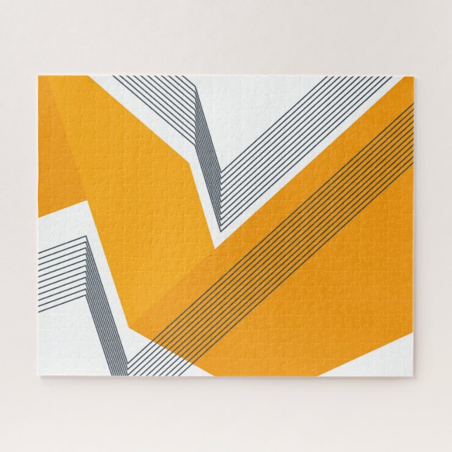 Moderne, coole, trendige, urbane, einfache geometr (Horizontal)