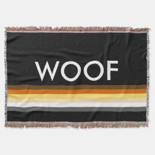 Moderne coole und elegante Gay-Bear-Pride-Flagge W Decke