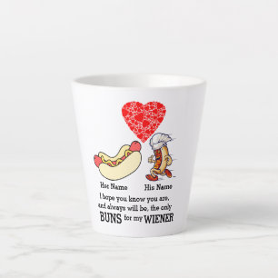 Moderne Coupons und Dackel lieben Gewohnheiten Milchtasse