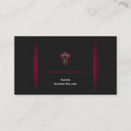 Moderne Cross-Business-Karte Visitenkarte