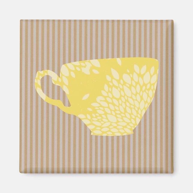 Moderne Cup & Strips Magnet (Vorne)