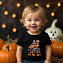 Moderne Cute Boo Crew Familie passt Halloween