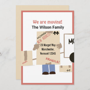 Moderne Cute Nous Avons Faire-part