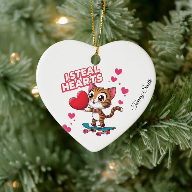Moderne Cute Valentine Ornements pour Girfriend (Arbre)