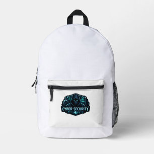 Moderne Cyber-Sicherheits-Schild-Grafik-Rucksack Bedruckter Rucksack