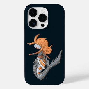 Moderne Cyberpunk-Meerjungfrau-Illustration Case-Mate iPhone 14 Pro Hülle