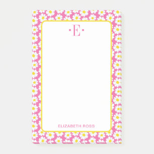 Moderne Daisies Post-it Klebezettel
