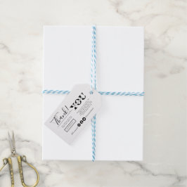 Moderne Danke-fürs-Kaufen-bei-kleinen-Unternehmen- Geschenkanhänger