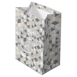 Moderne Darstellung des Geomusters Mittlere Geschenktüte