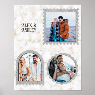 Moderne Deco-Kunst Individuelles Design mit Foto u Poster