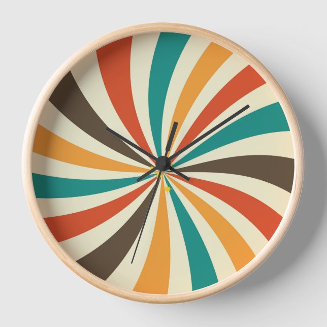 Moderne Decorative Wall Clock - Stilvolle Zuhause  Uhr (Vorderseite)