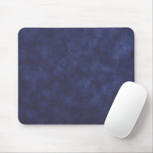 Moderne Deep Blue Bokeh-Mauspad Mousepad