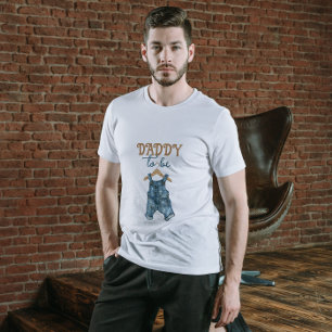 Moderne Denim Boy Blue Jean Baby Dusche T-Shirt