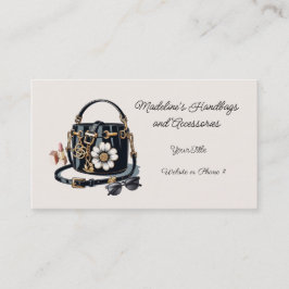 Moderne Designer Handtaschenzubehör Business Card Visitenkarte