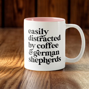Moderne Deutsche Hirte Custom Zweifarbige Tasse