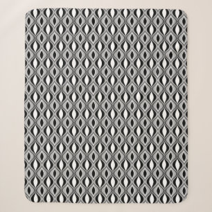Moderne Diamanten aus dem Mittelalter, schwarz, we Sherpadecke