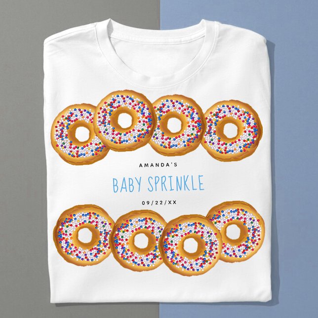 Moderne Donut Boys Kinderdusche Sprinkle T-Shirt (Von Creator hochgeladen)