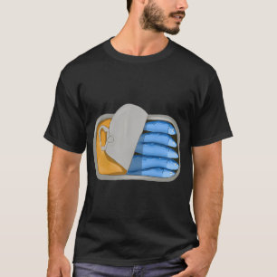 moderne Dose Sardinen T-Shirt