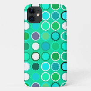 Moderne Dots - Aquatöne aus dem Mittelalter Case-Mate iPhone Hülle