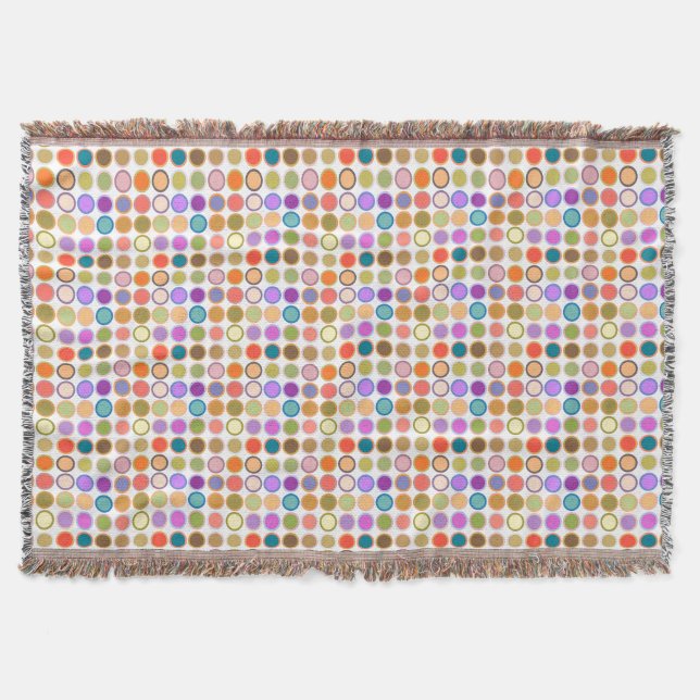 Moderne Dots aus der Mitte des Jahrhunderts, mehrf Decke (Vorderseite)