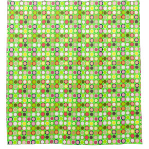 Moderne Dots - Limon mit Multi-Century Duschvorhang
