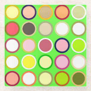 Moderne Dots - Limon mit Multi-Century Glasuntersetzer