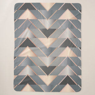 Moderne Dreiecke Sherpadecke