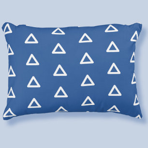 Moderne Dreiecksstruktur Elegant Trendig Königlich Dekokissen