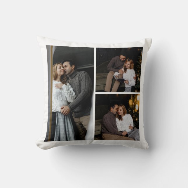 Moderne Dreierkollektion Kissen (Vorderseite)