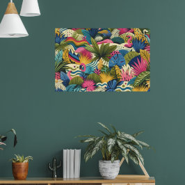 Moderne Dschungel Morris Art Poster
