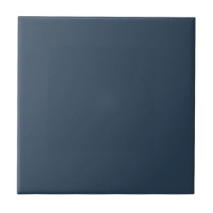 Moderne dunkelblaue Monochrom Fliese
