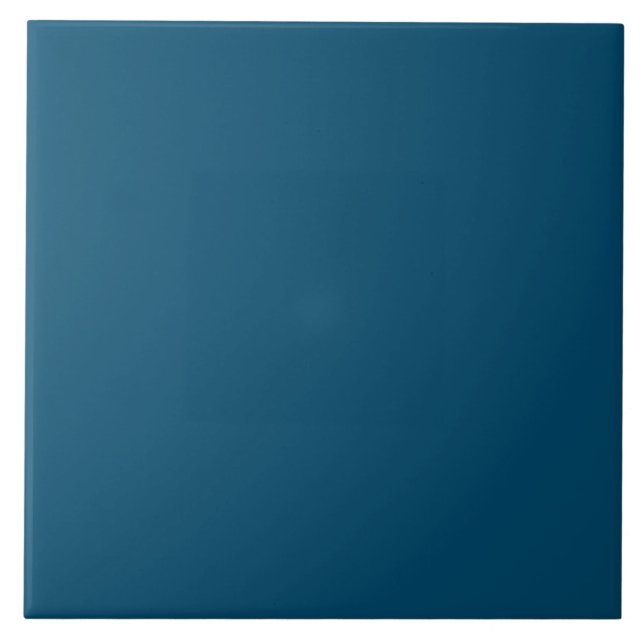 Moderne dunkle solide Farbe marineblaue einfache M Fliese (Vorderseite)