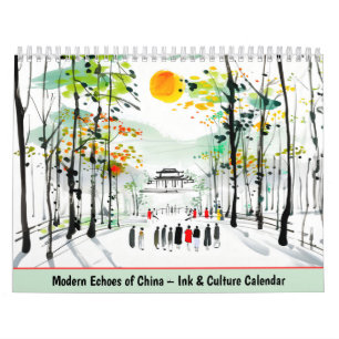 Moderne Echos Chinas – Tinte & Kulturkalender 20 Kalender